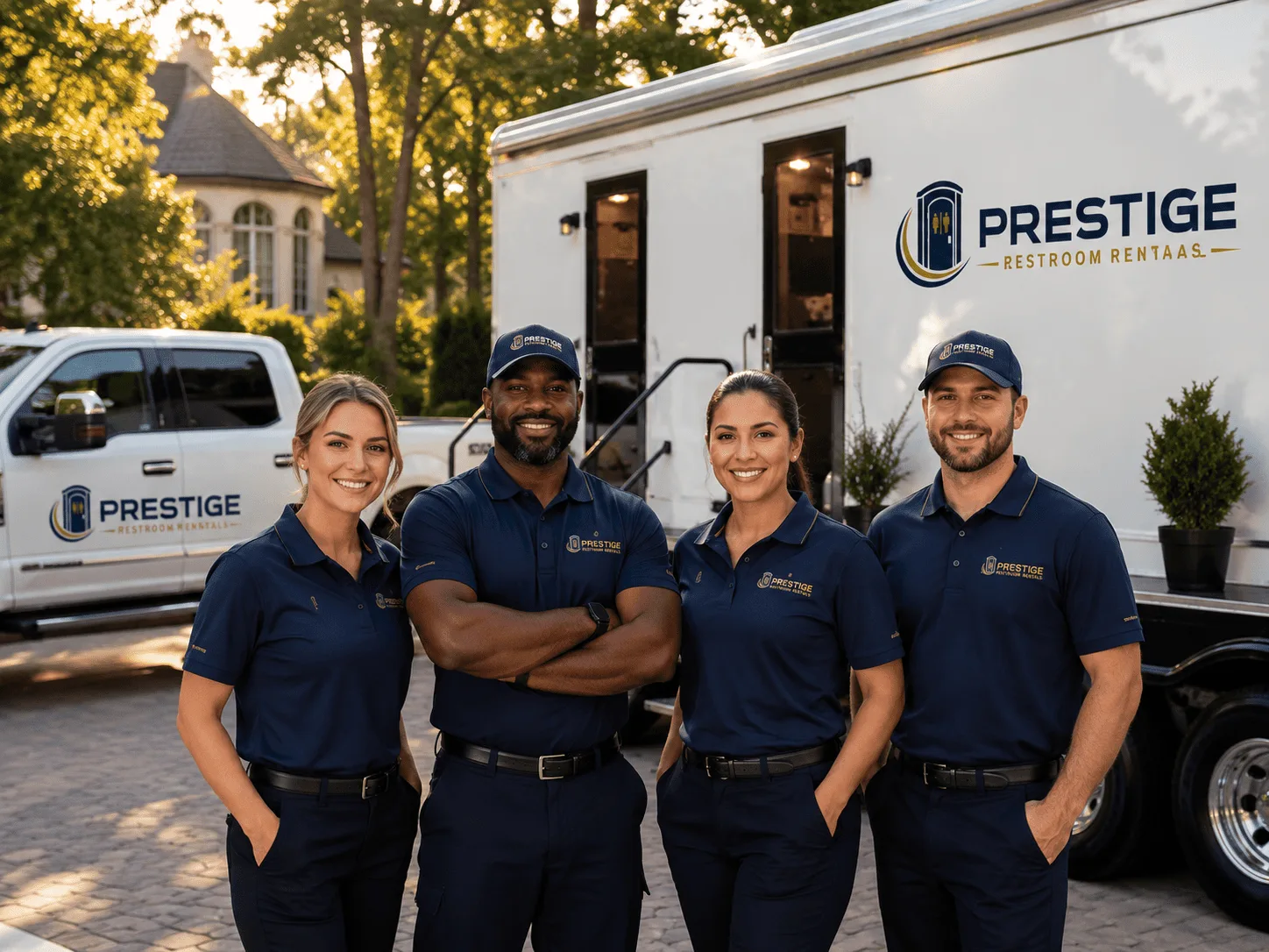 Trusted Luxury Portable Restrooms company in Leonard, MN
